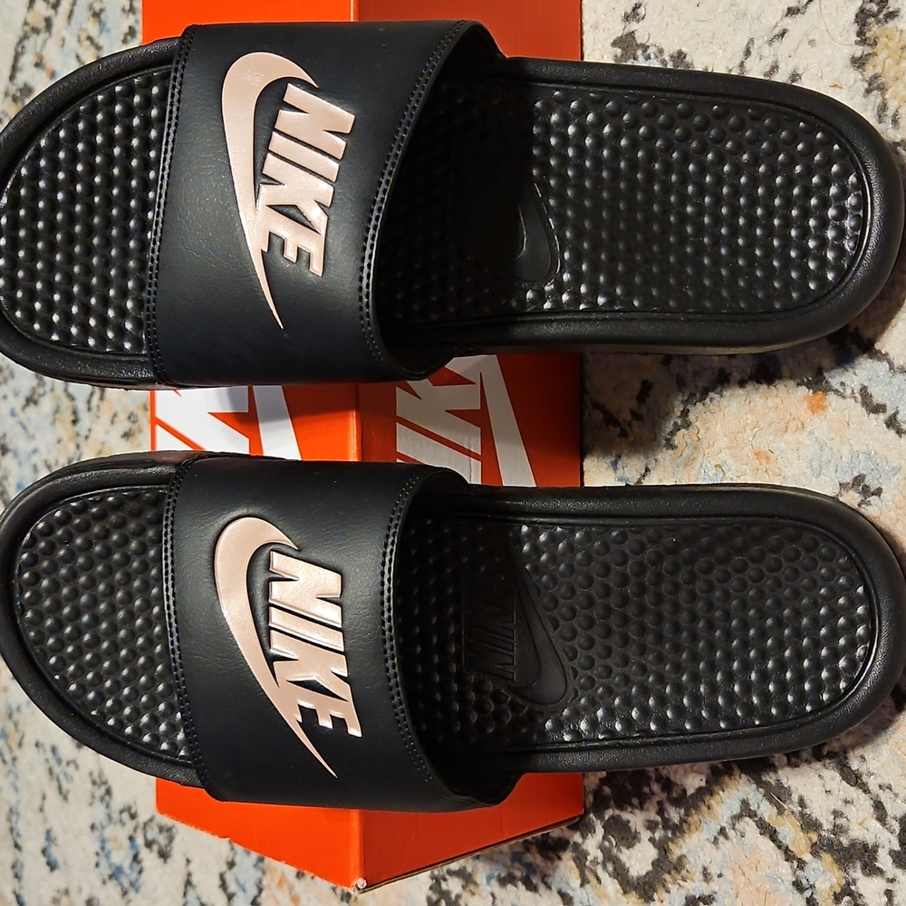 Black Women Nike Slides